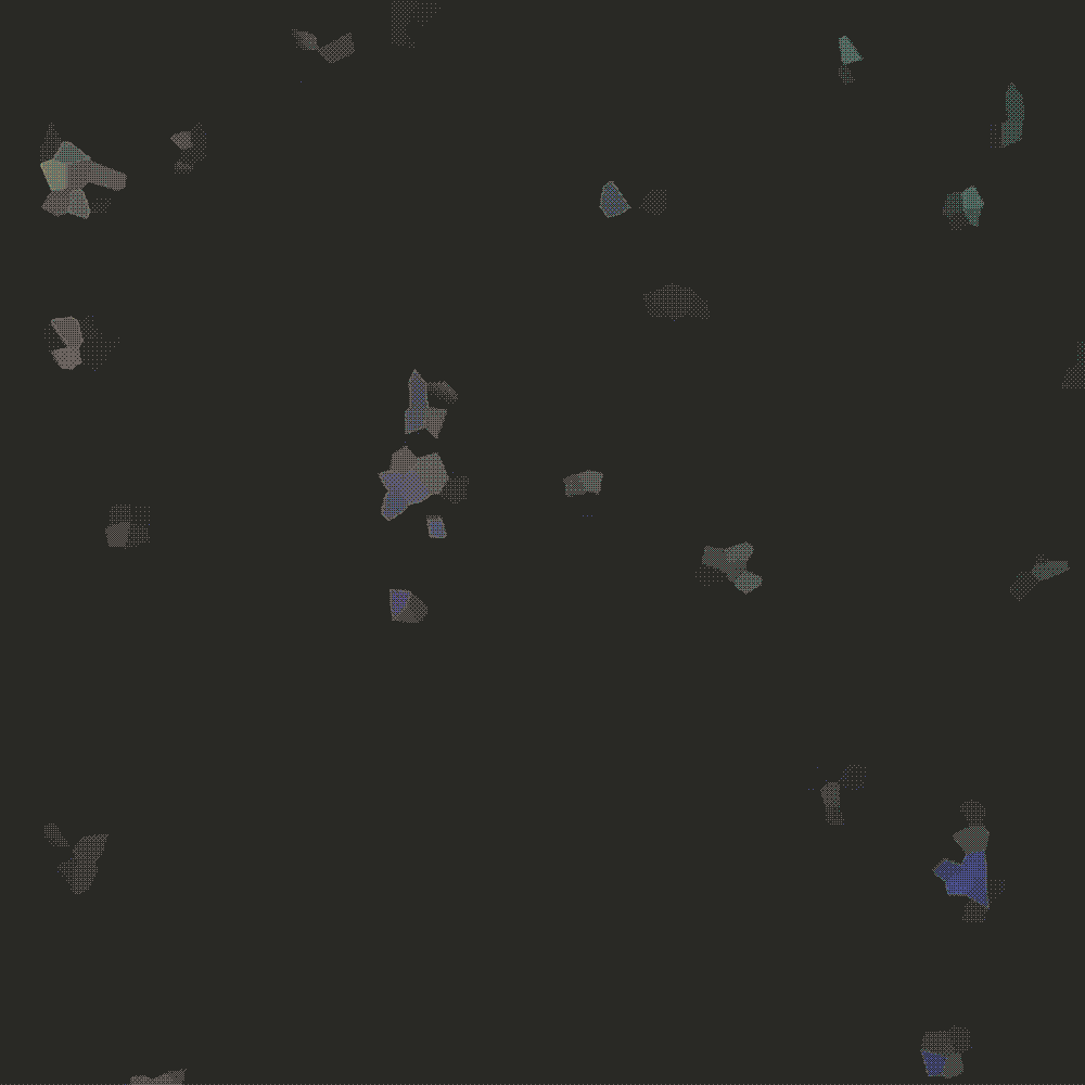 Hashed circles
