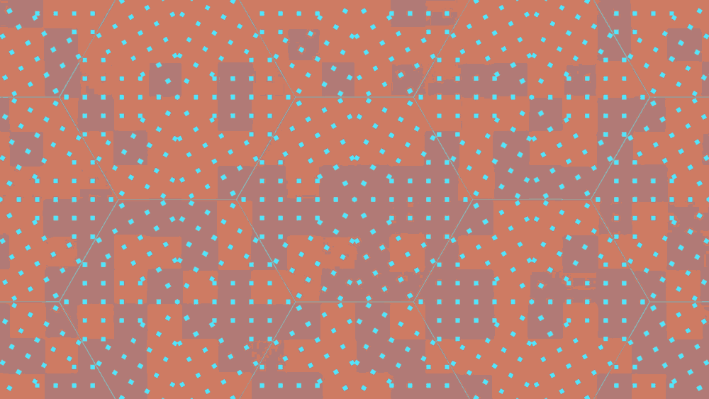 Rotating hexagons