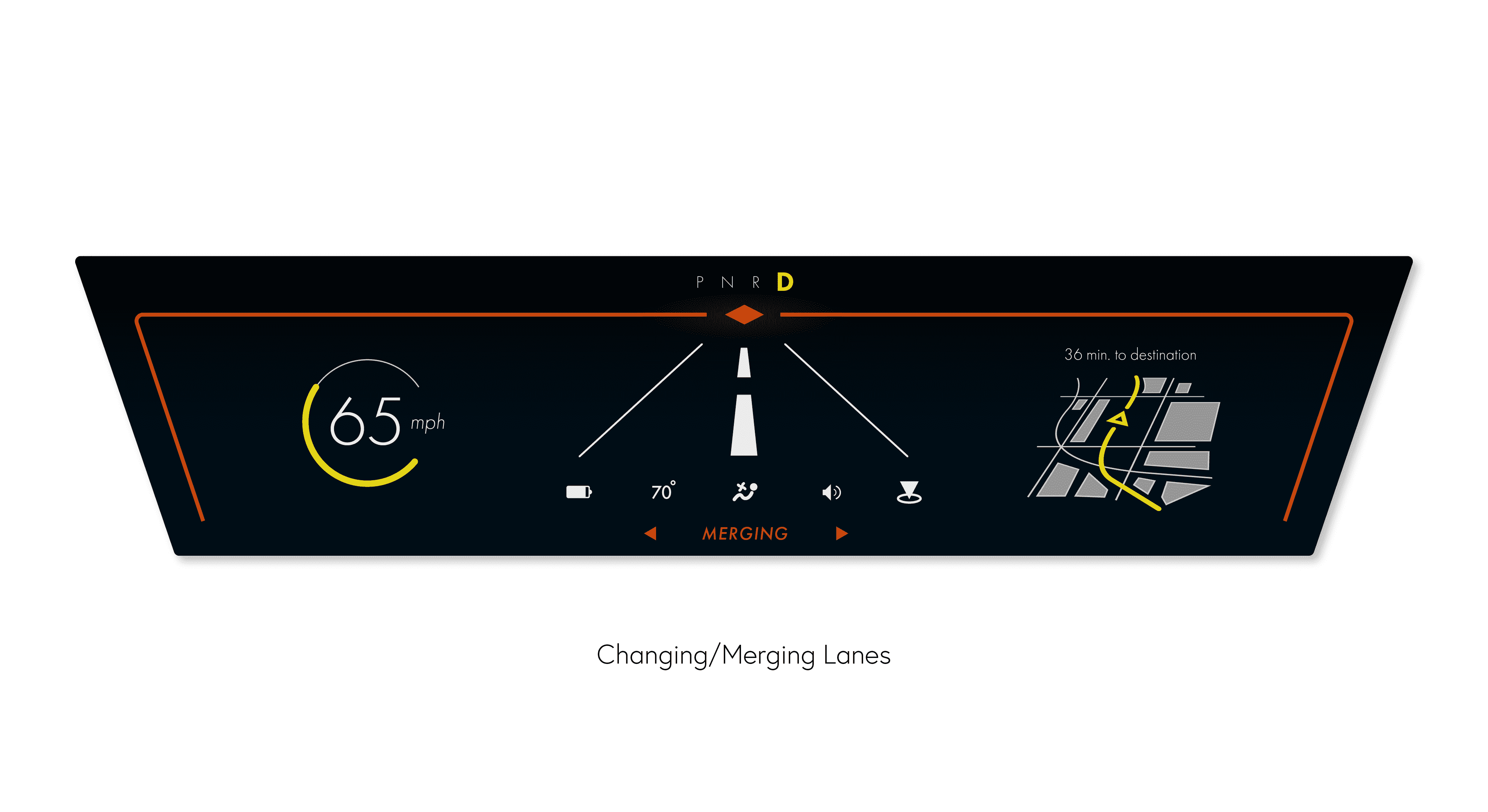 Changing / merging lanes